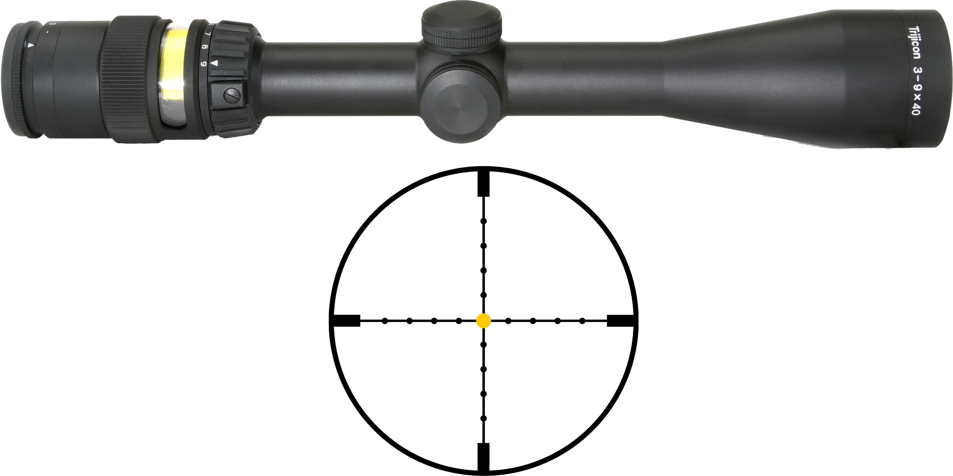 Trijicon AccuPoint 3-9x40mm Scope