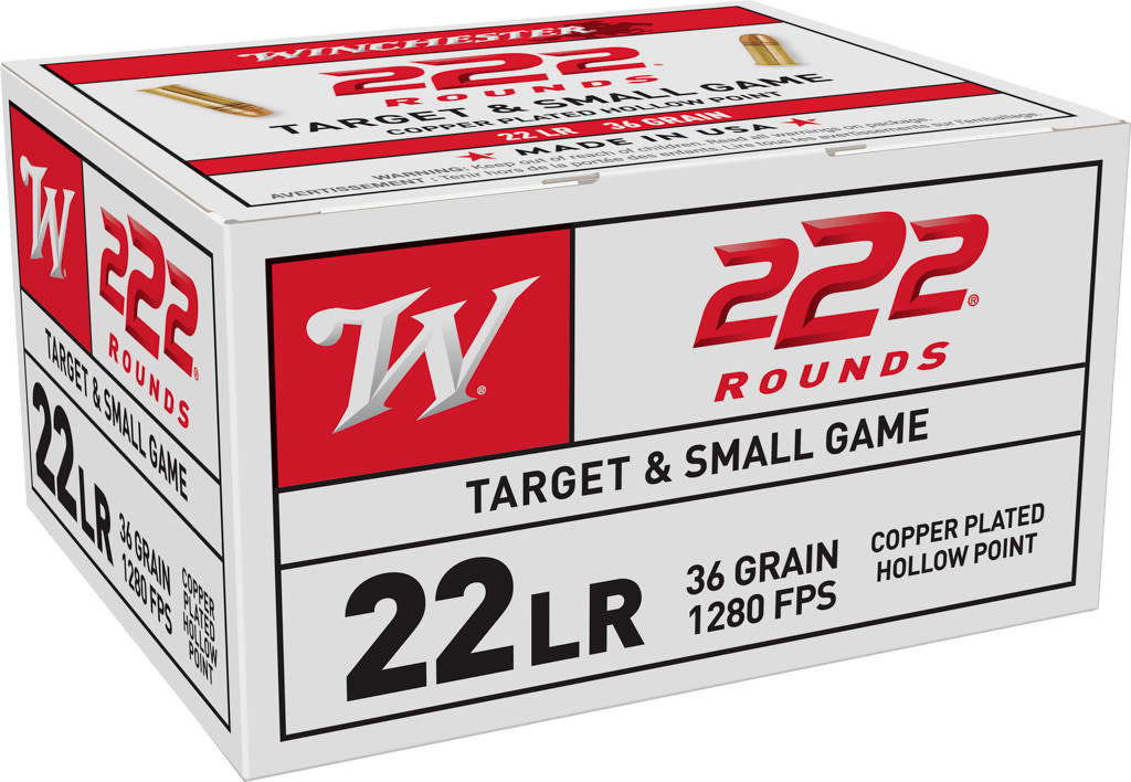 Winchester 222 Bulk Pack 22 LR 36GR CPHP