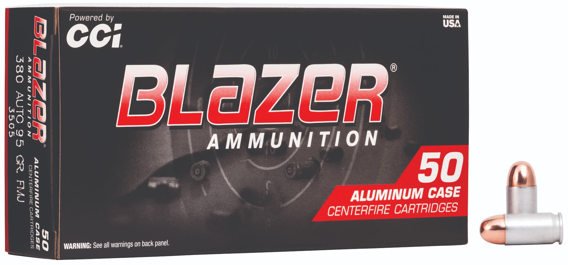 CCI Blazer 380 95GR FMJ