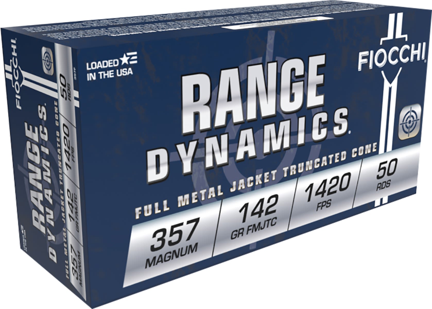 Fiocchi Range Dynamics 357 Mag 142 Grain FMJTC