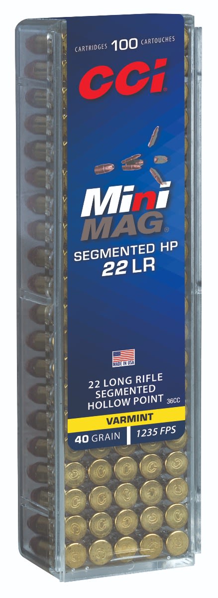 CCI Mini-Mag 22 LR 40GR HP
