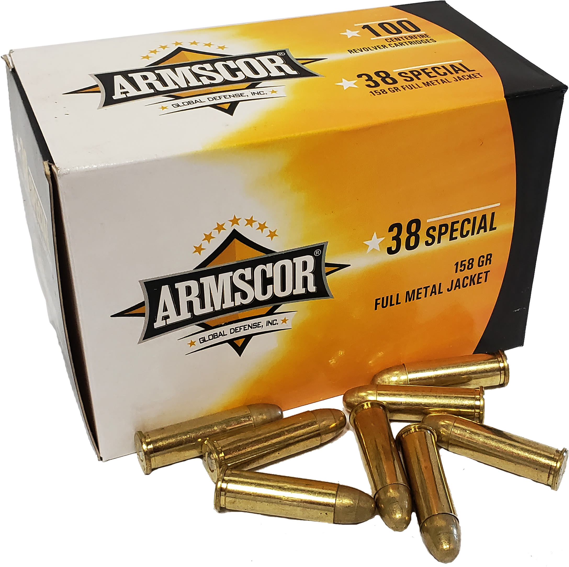 Armscor 38 Spl 158GR FMJ