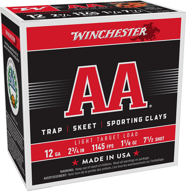Winchester AA Light Target 12 Gauge 2.75