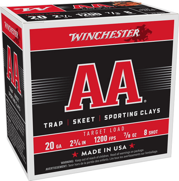 Winchester AA Target 20 Gauge 2.75