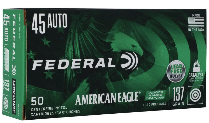 Federal Lead Free 45 Auto 140GR