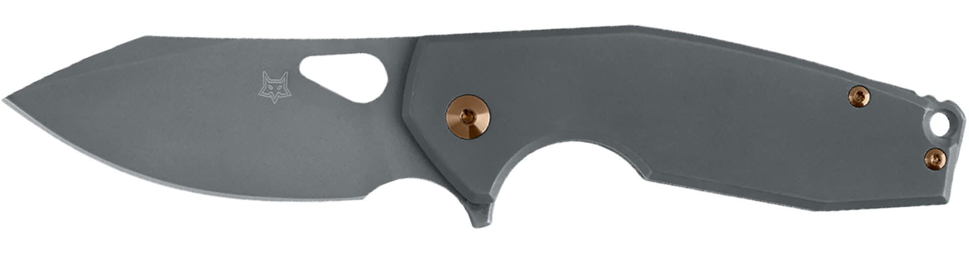 Fox Knives Yaru Stonewashed Titanium