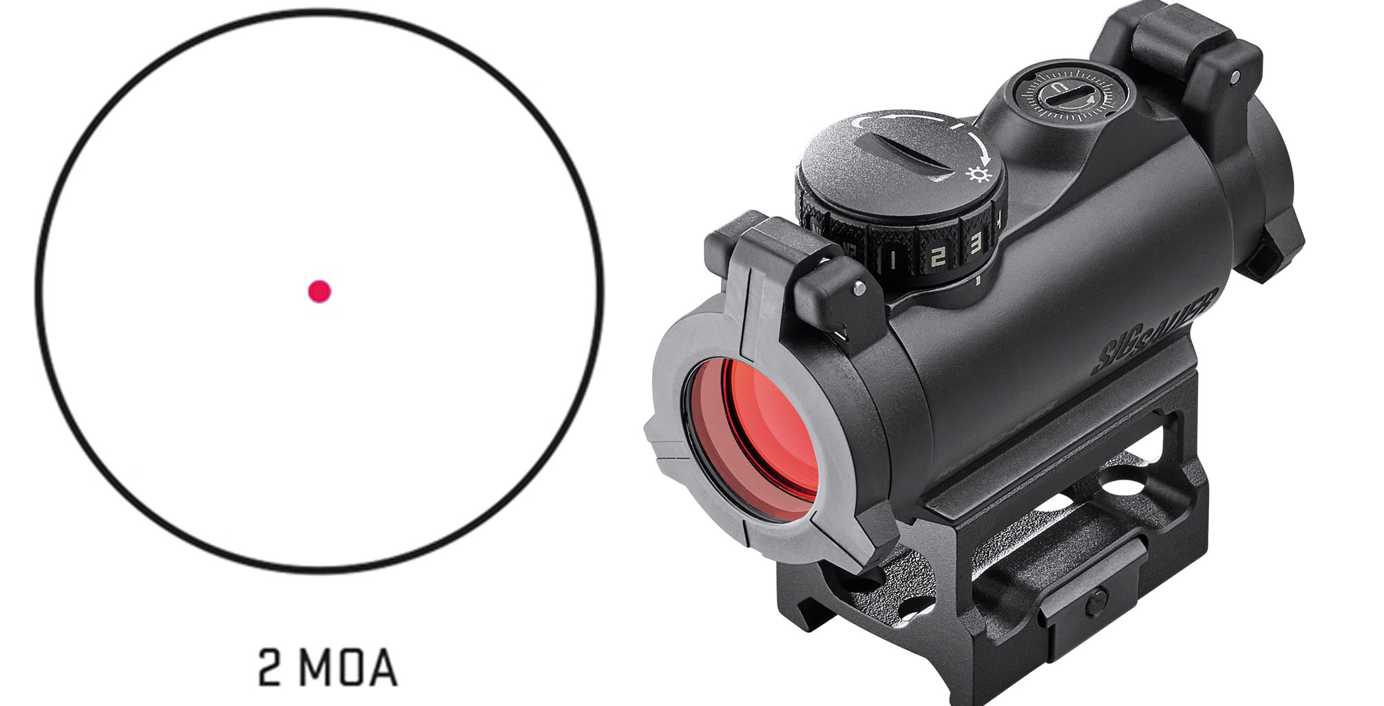 Sig Sauer ROMEO MSR 1x20mm Red Dot Sight