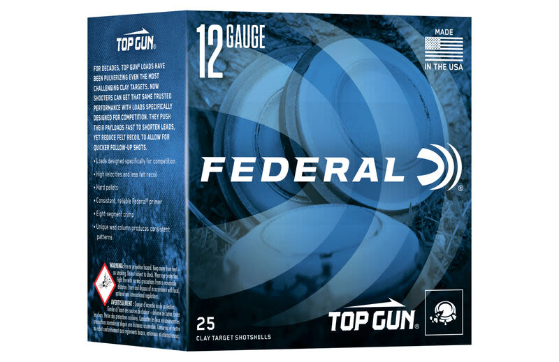 Federal Top Gun Sporting 12 Ga 2.75