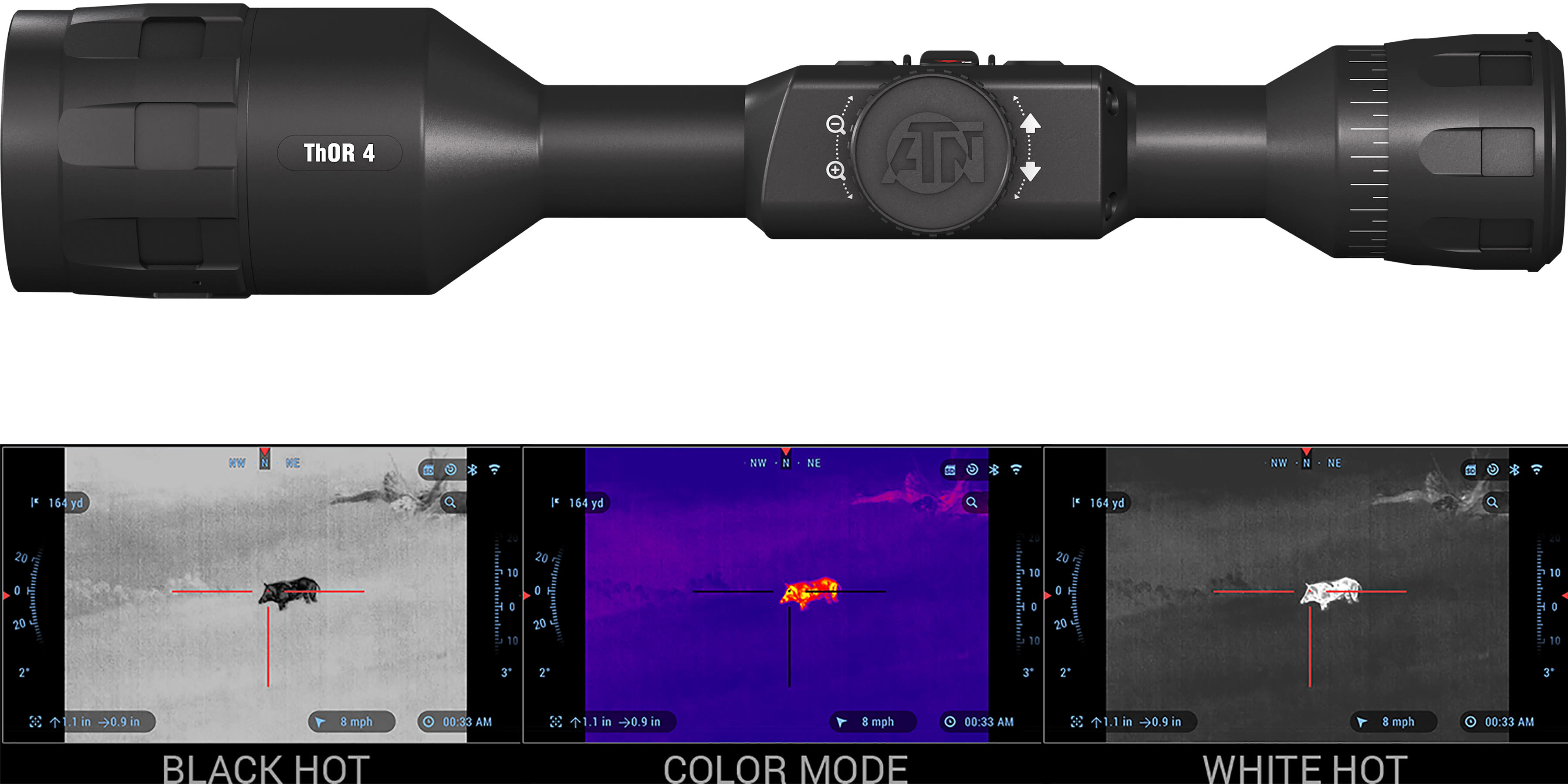 ATN ThOR 4 384 4.5-18x 30mm Thermal Scope