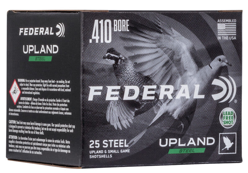 Federal Upland Steel 410 Bore 3