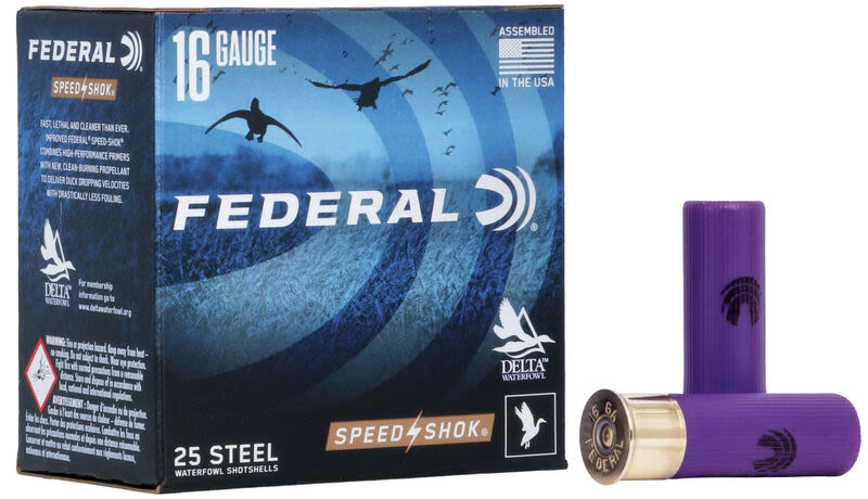 Federal Speed-Shok Steel Shot 16 Ga 2.75