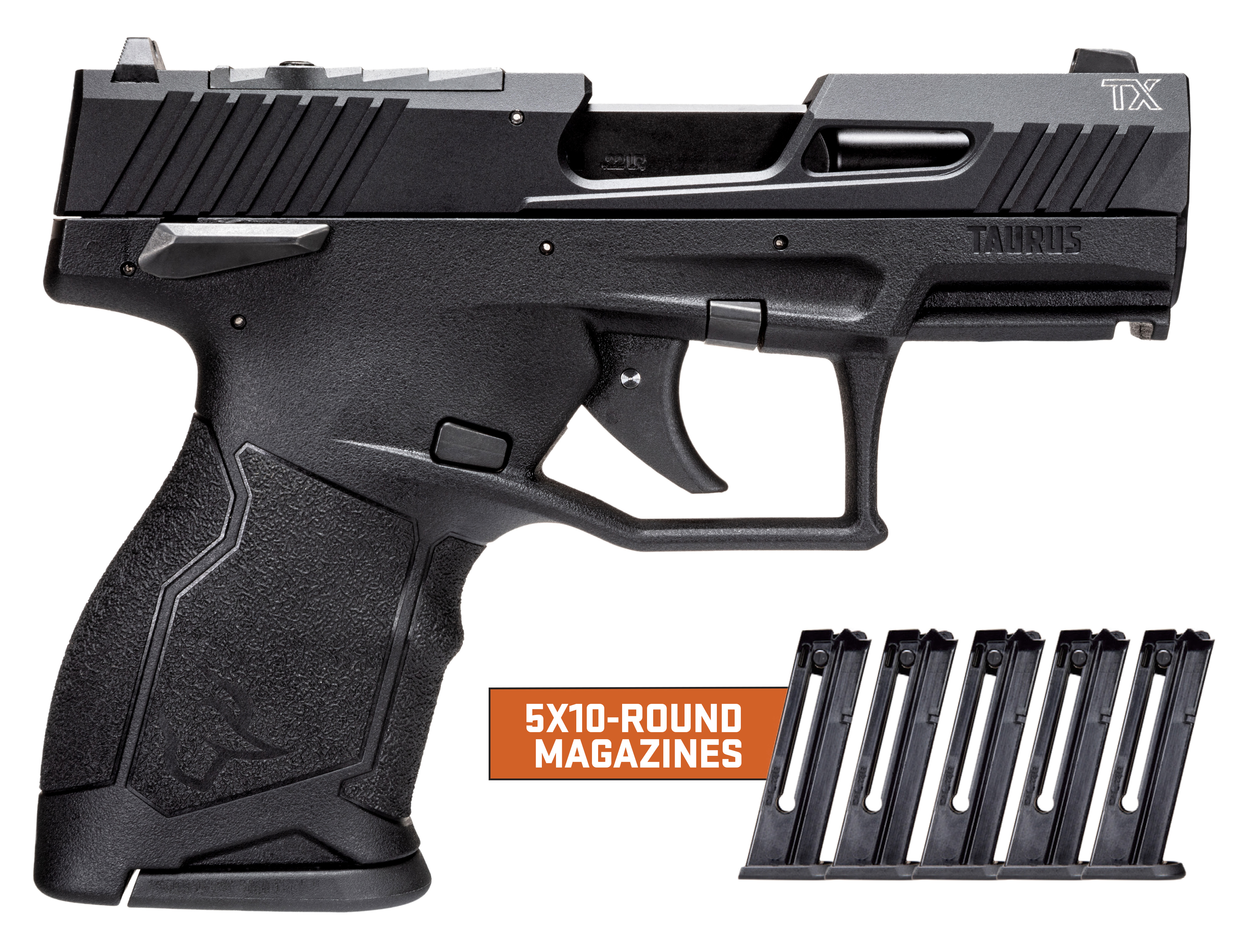 TAU TX22 COMPACT 22LR 10R 5MAG
