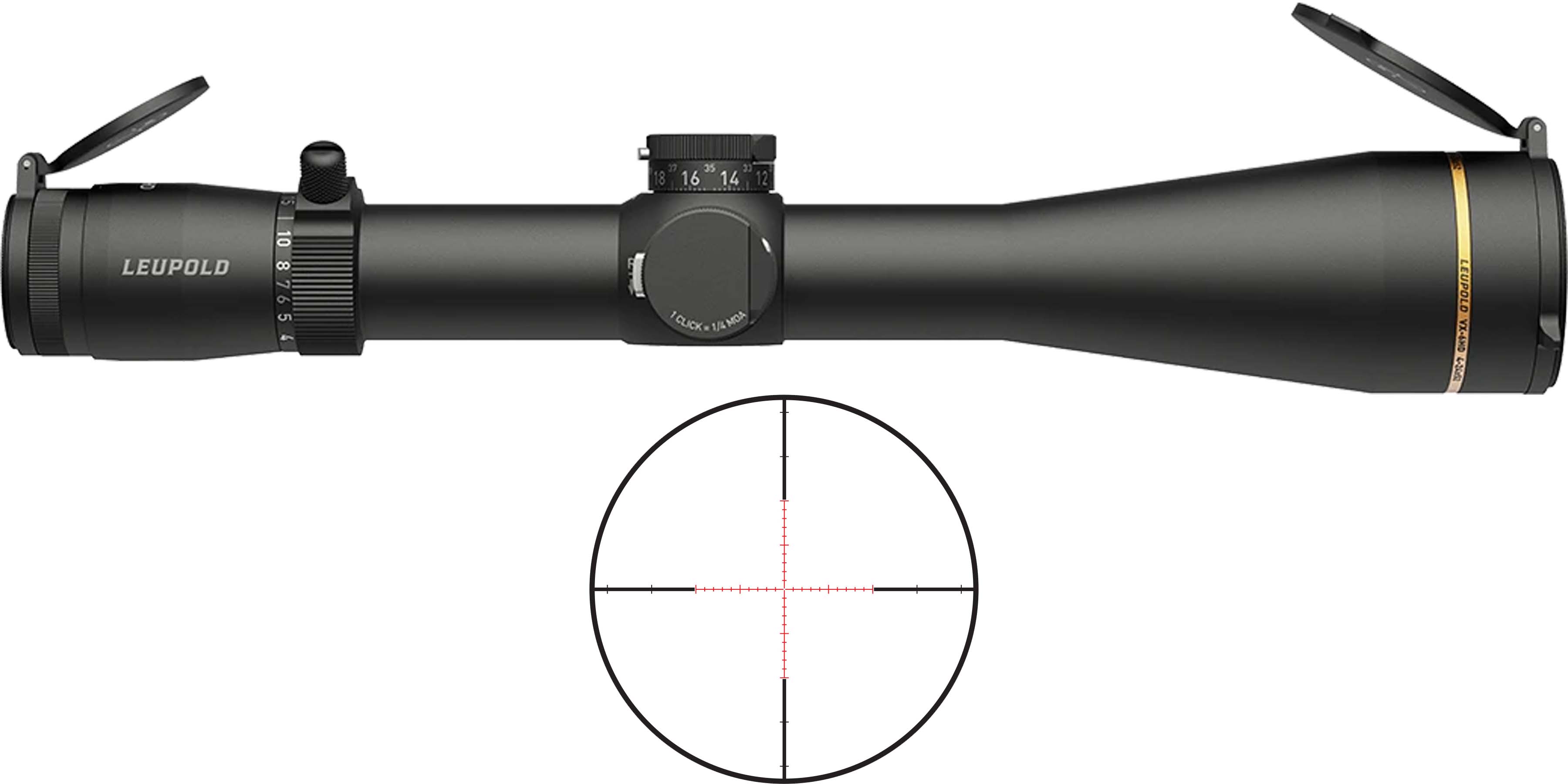 Leupold VX-6HD Gen2 Rifle Scope 4-24x 52mm Illuminated