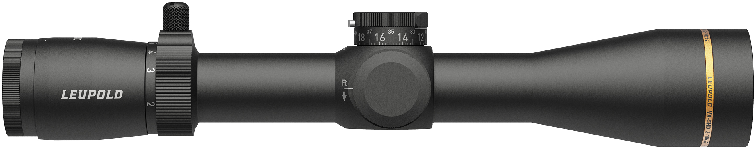 Leupold VX-5HD Gen 2 Rifle Scope, 2-10x42mm, Illuminated FireDot Duplex, 30mm Tube, Matte Black