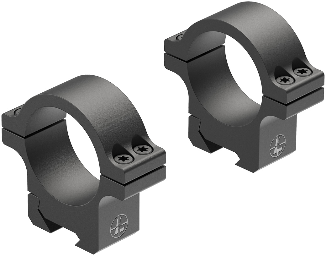 Leupold Open Range 30mm High Rimfire Scope Rings, Matte Black