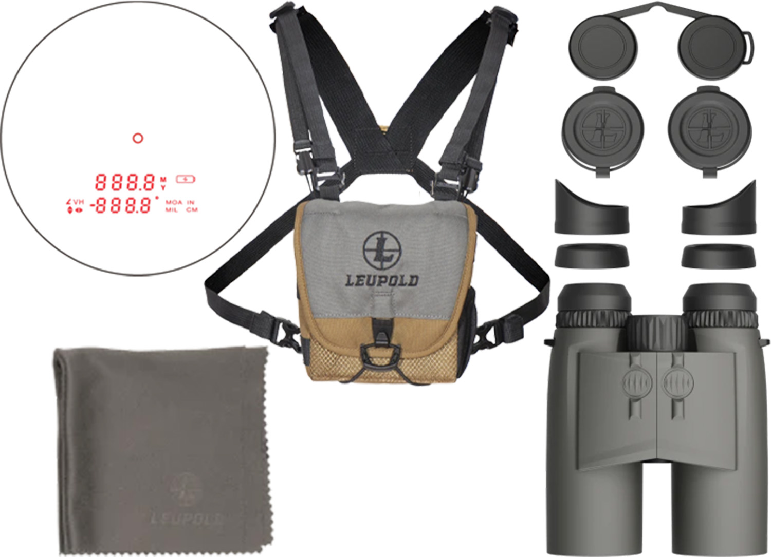 Leupold BX-4 Range HD Gen2 12x50mm Rangefinding Binoculars