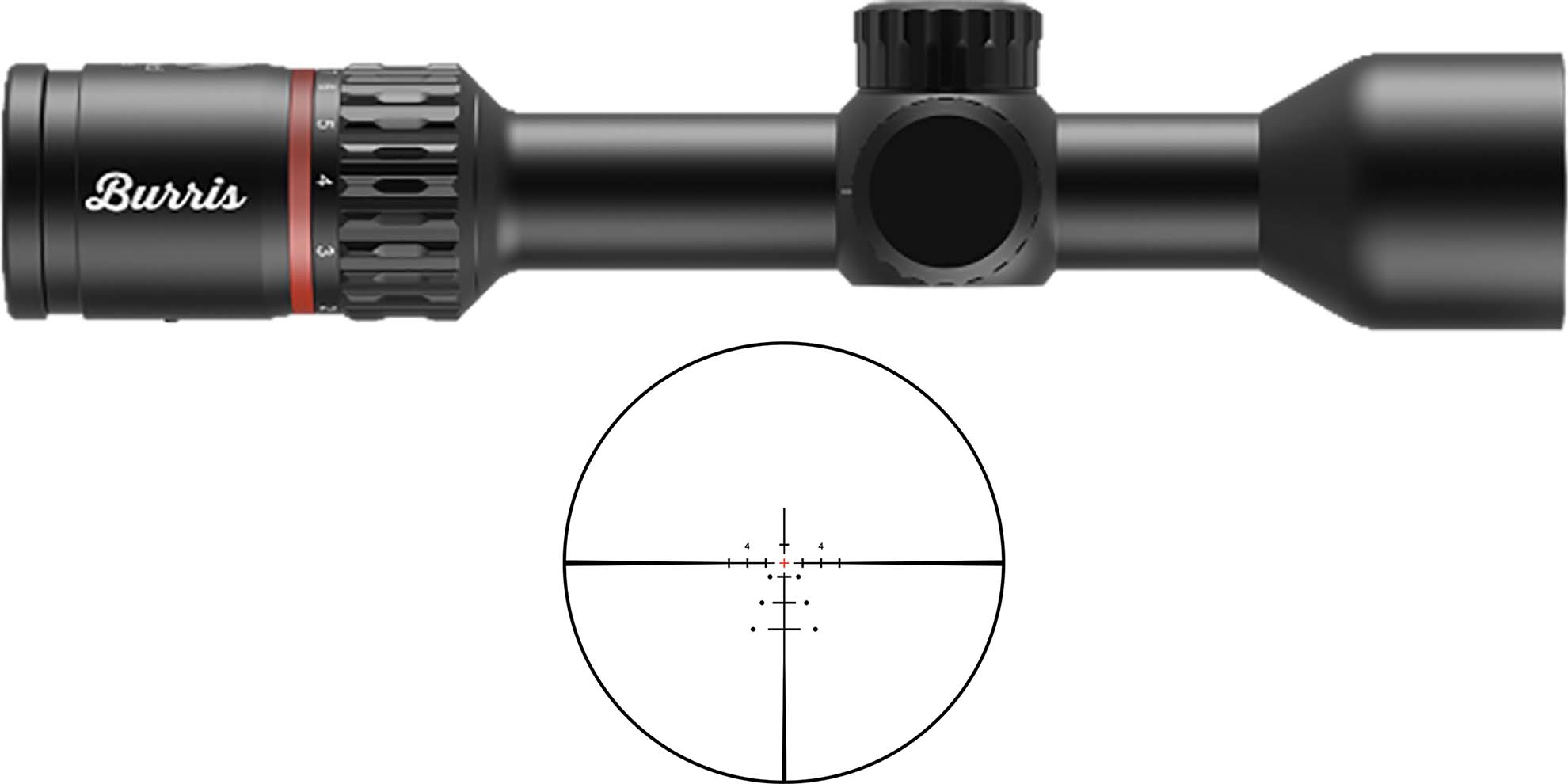 Burris Fullfield 2-8x35mm Rifle Scope