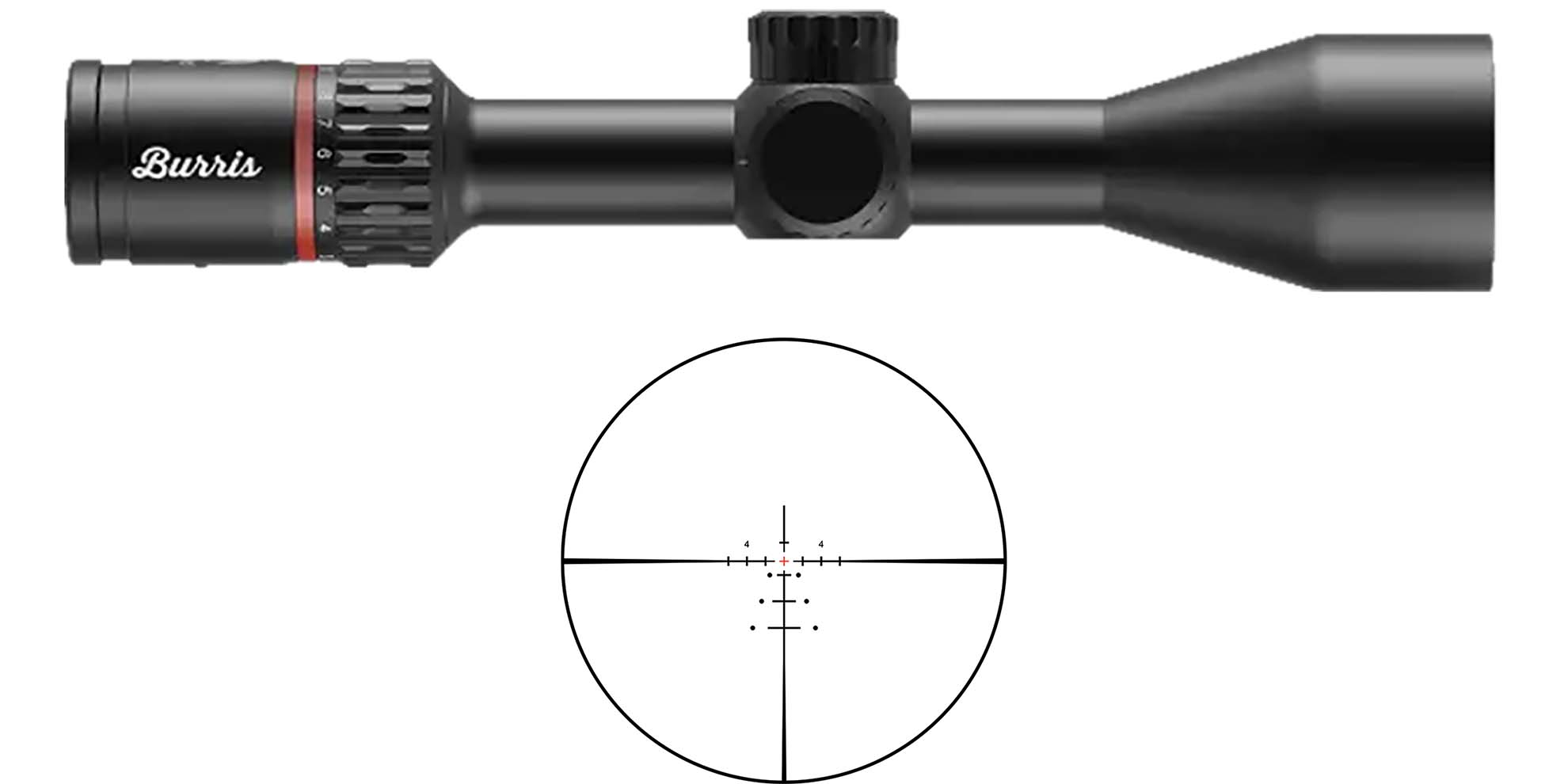 Burris Fullfield 3-12x42mm Ballistic E3 SFP Rifle Scope