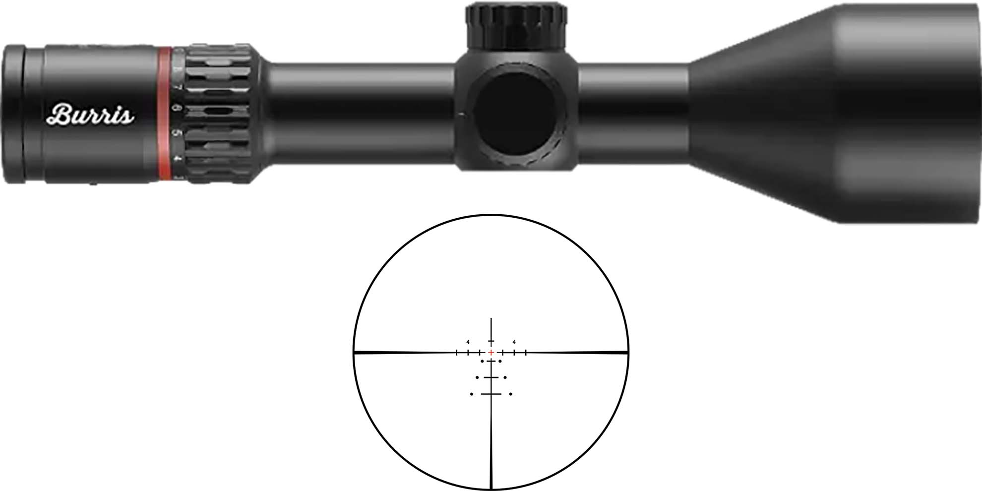 Burris Fullfield 3-12x56mm SFP Rifle Scope