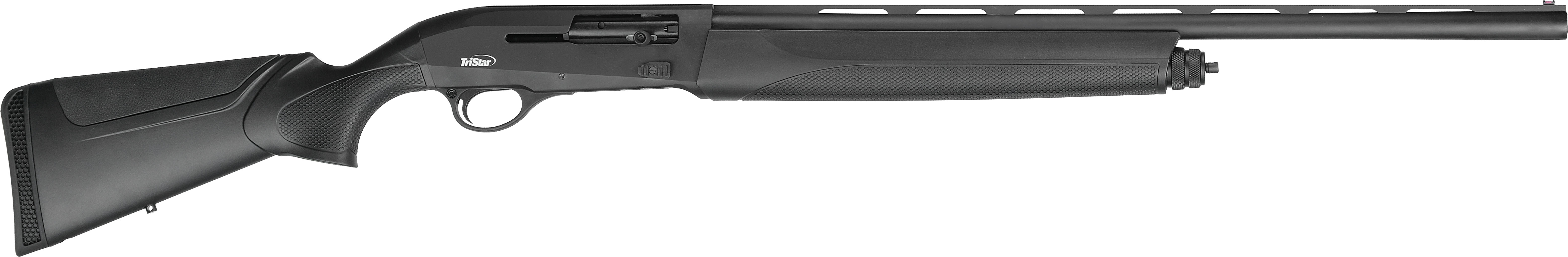 TriStar 20226 Raptor II Youth 20 Gauge Semi-Auto 3" 5+1 24" Black Vent Rib Steel Barrel & Receiver, Fixed Black Synthetic Stock