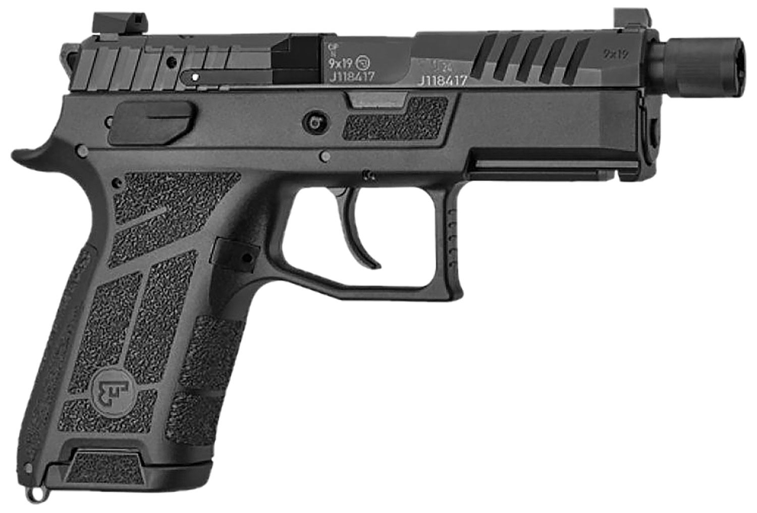 CZ-USA P-09 C 9MM BLK 17+1 4.5" OR TB