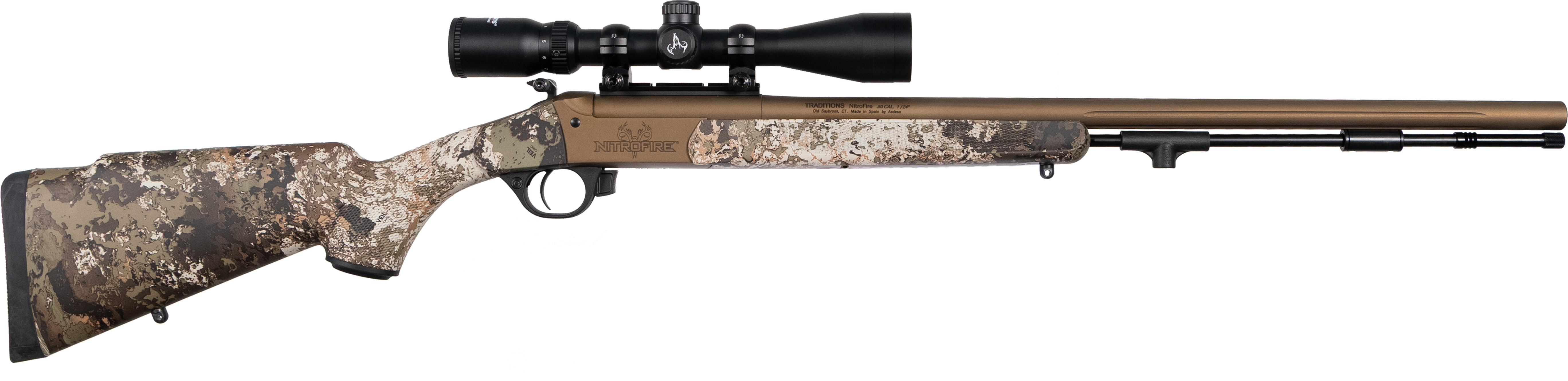Traditions NitroFire VAPR .50 Caliber Muzzleloader with 3-9x40mm Scope