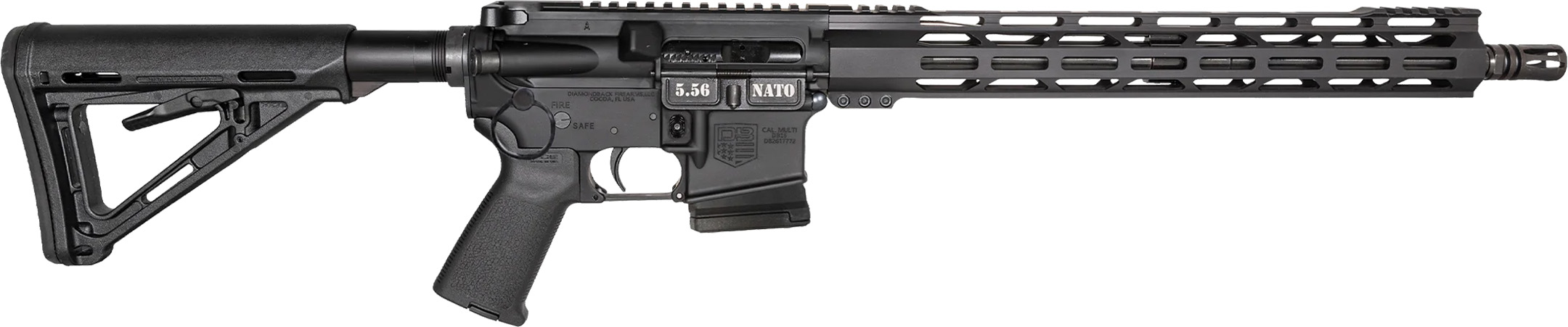 DBF DB15C 556 RFL 16B 10R BLK