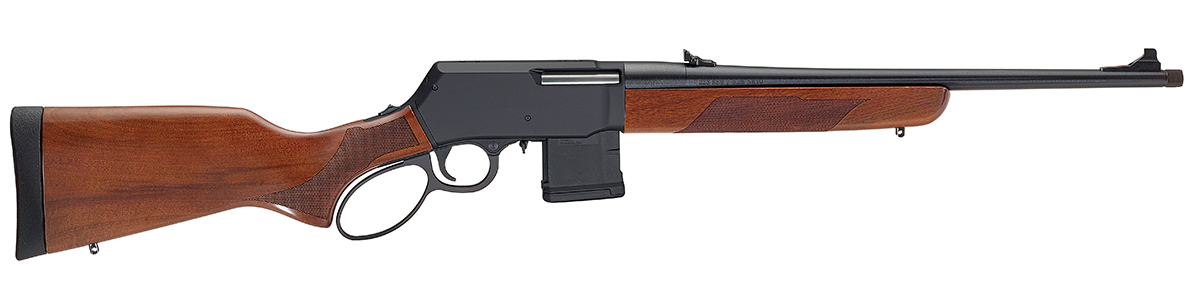 Henry Supreme .223 Rem 5.56 NATO Lever Action 18" Threaded Barrel Walnut Stock