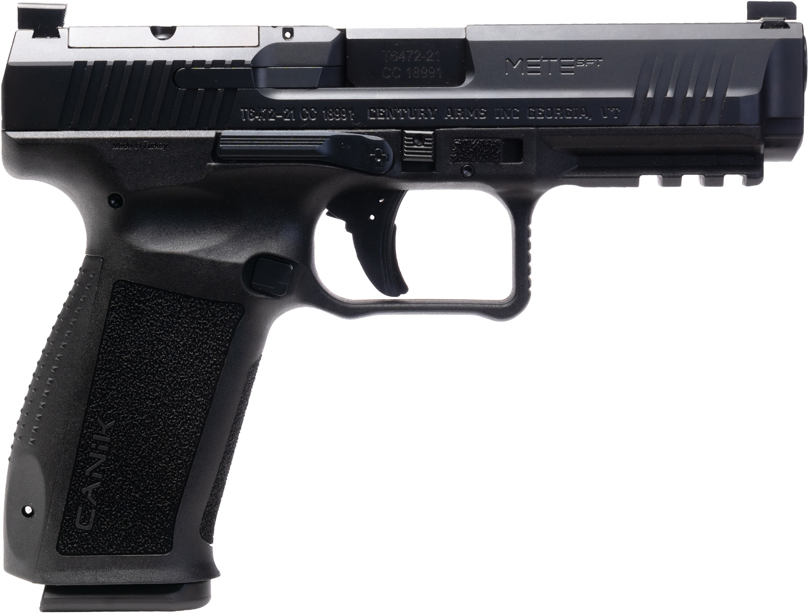 Canik METE SFT 9mm Black Pistol 10+1 Optics Ready