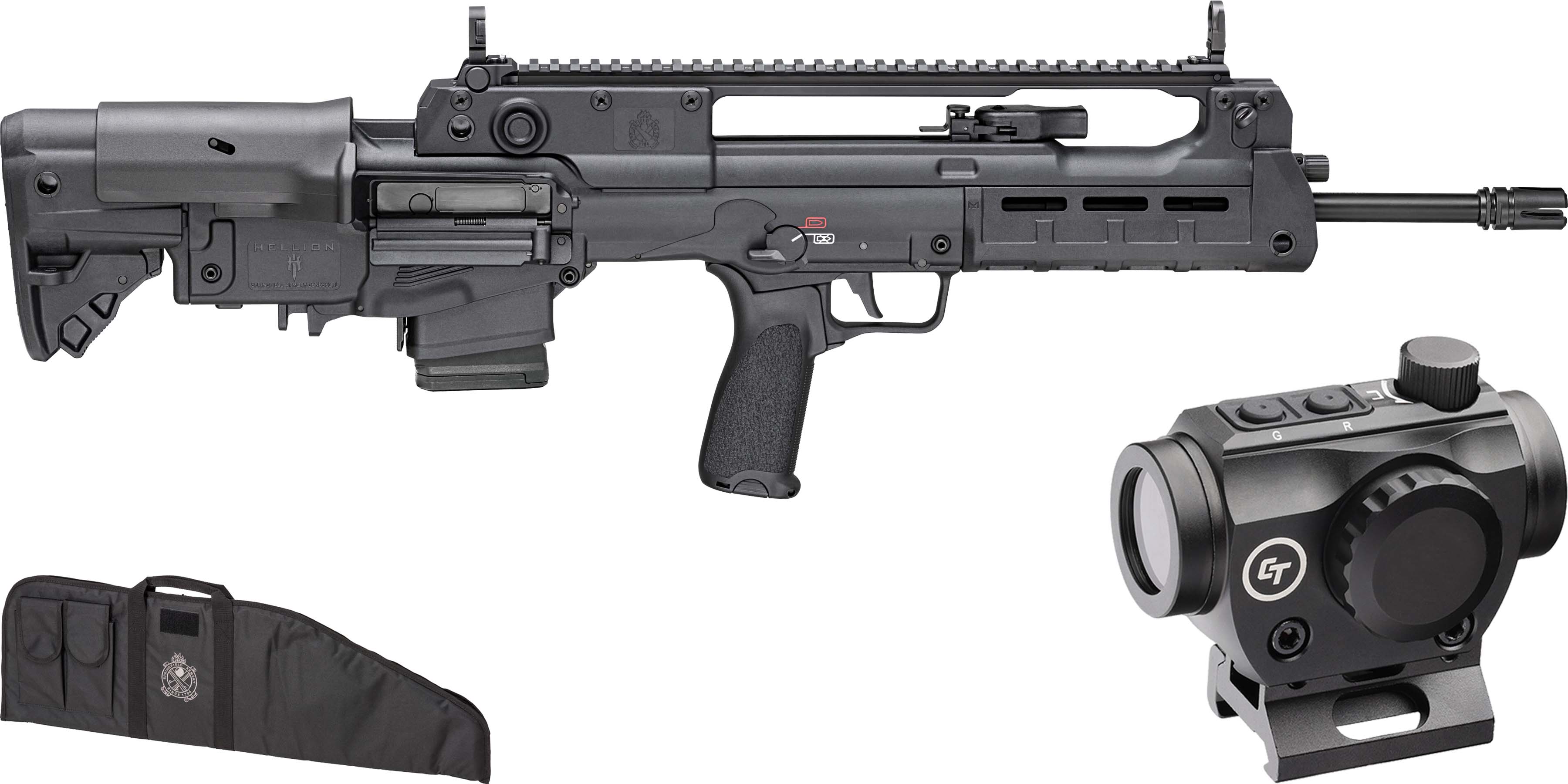 Springfield Gear Up 2025 Hellion Rifle 5.56mm 10rd Magazines(2) 18" Barrel Sling and CT-103