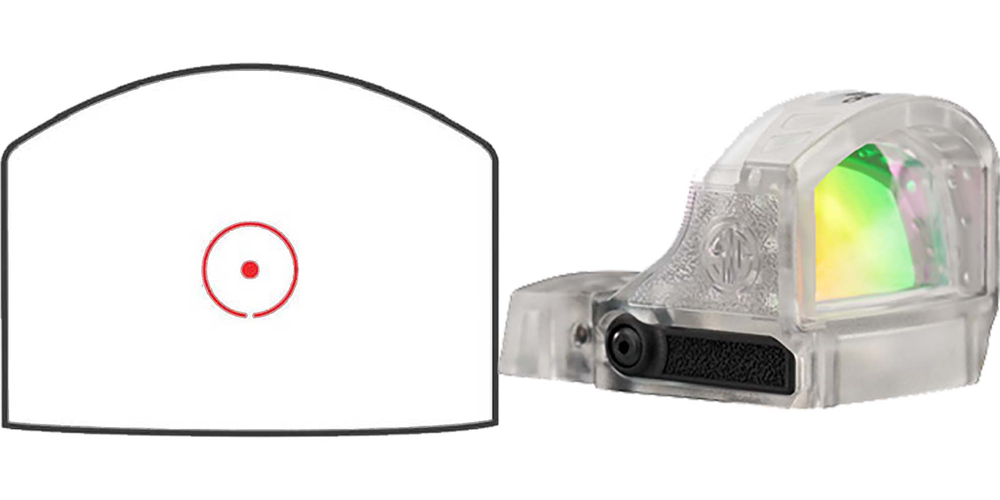 Sig Sauer ROMEO-RS Red Dot Sight with 32 MOA Circle 2 MOA Dot