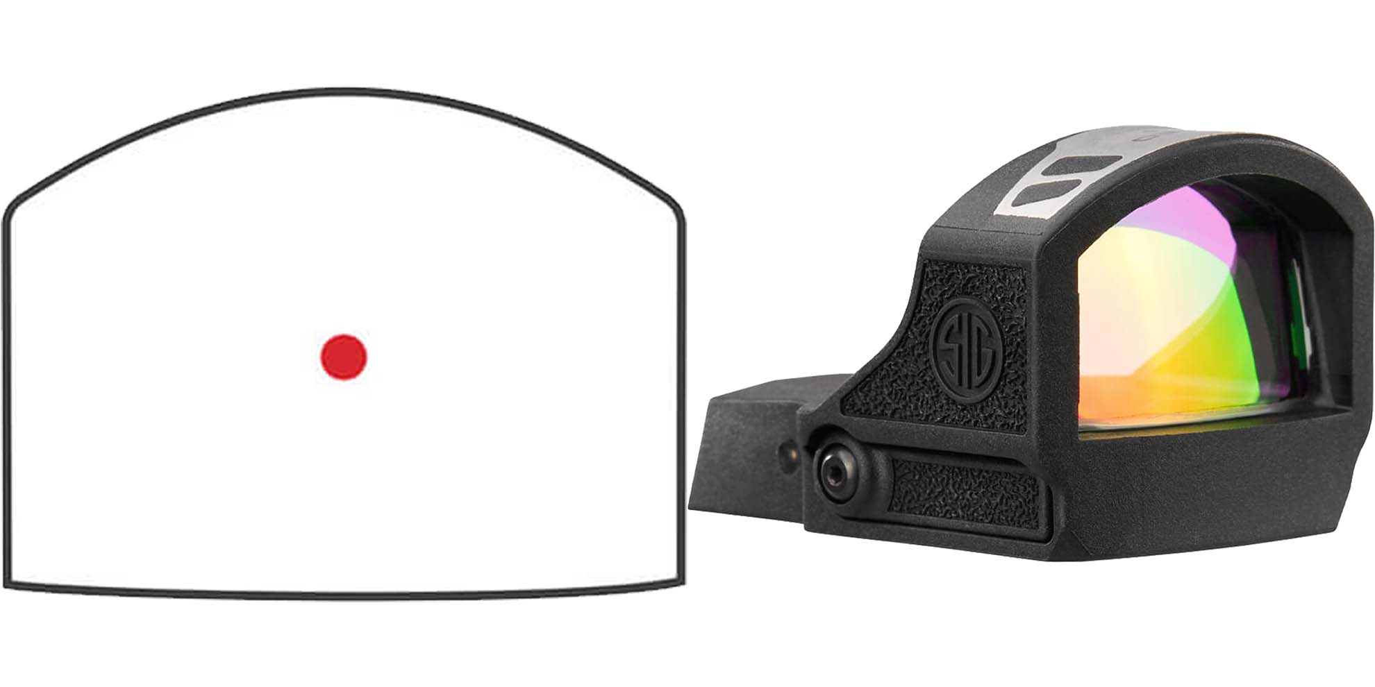 Sig Sauer Romeo-RS Red Dot Sight, 3 MOA, 31mm Objective, DeltaPoint Pro Footprint