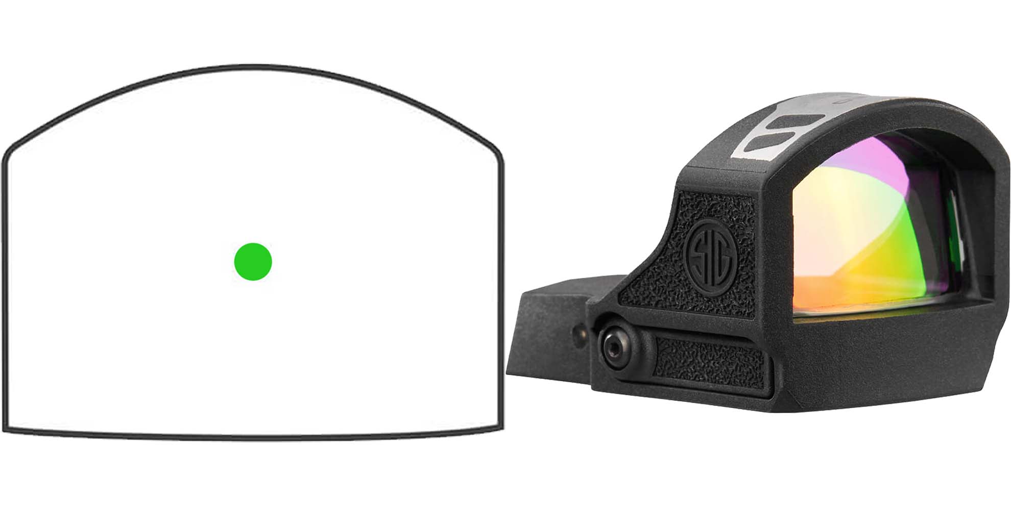 Sig Sauer ROMEO-RS Pro Green Dot Sight, 3 MOA, 31mm