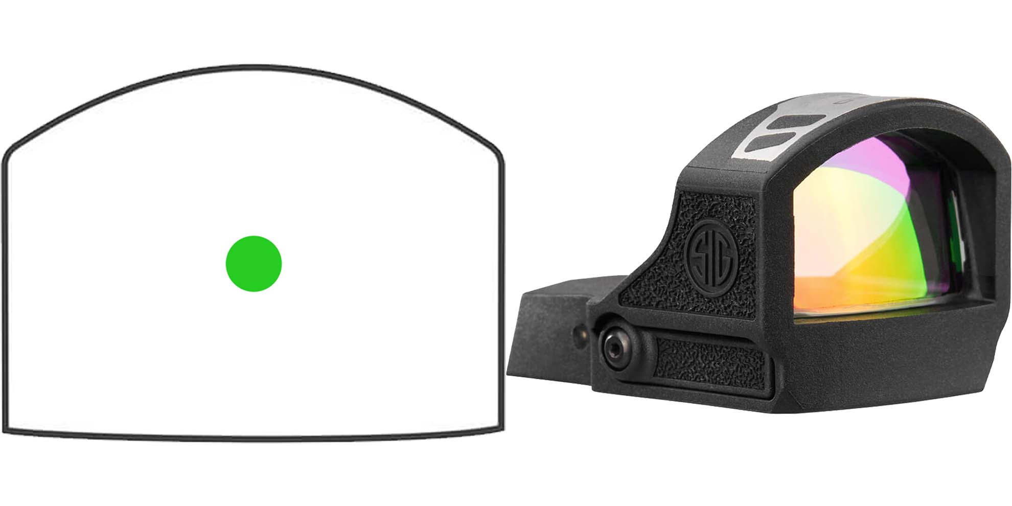 Sig Sauer ROMEO-RS 6 MOA Green Dot Reflex Sight - 31mm