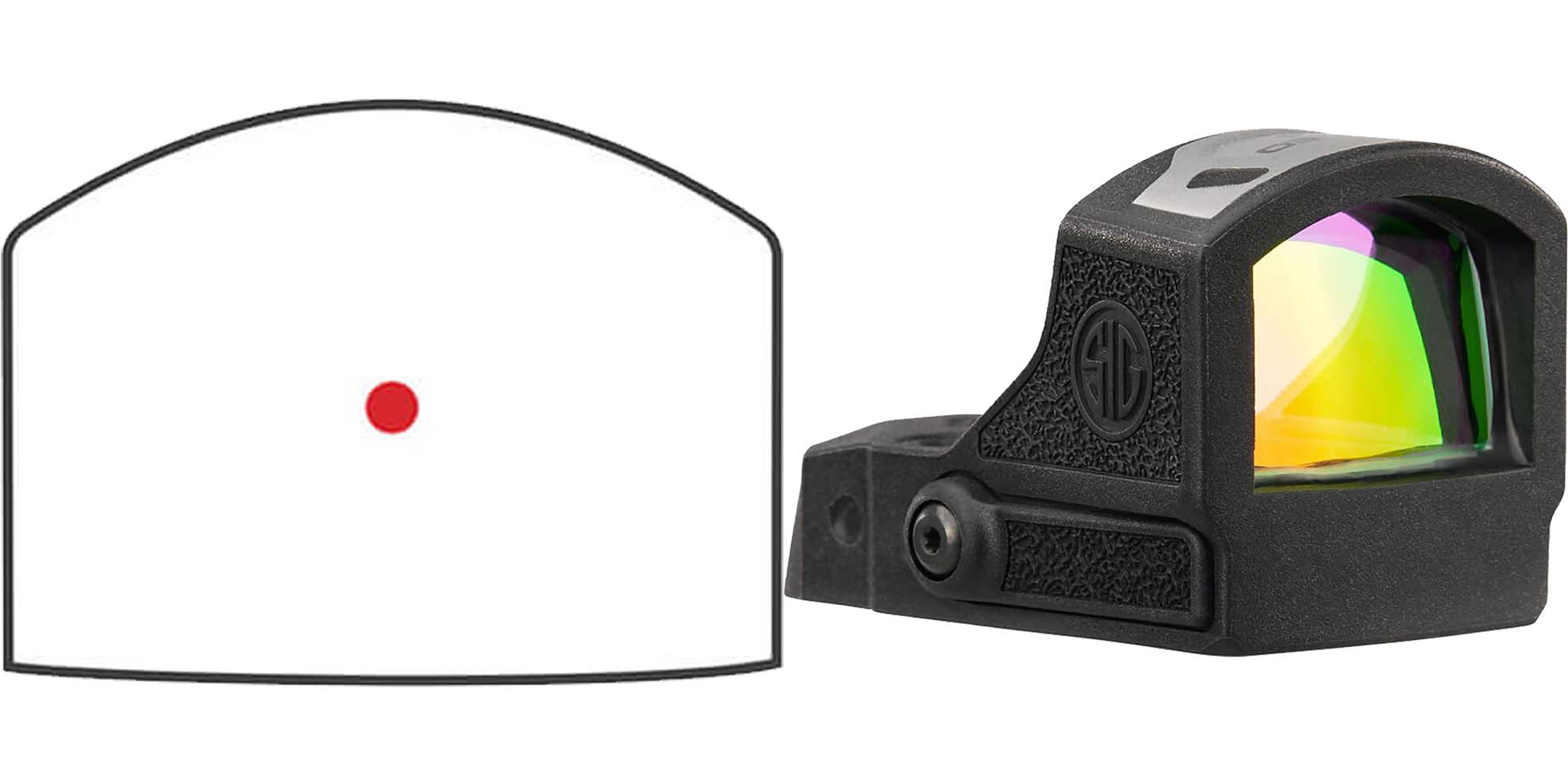 Sig Sauer Romeo-RS Red Dot Sight, 24mm, 3 MOA, Matte Black