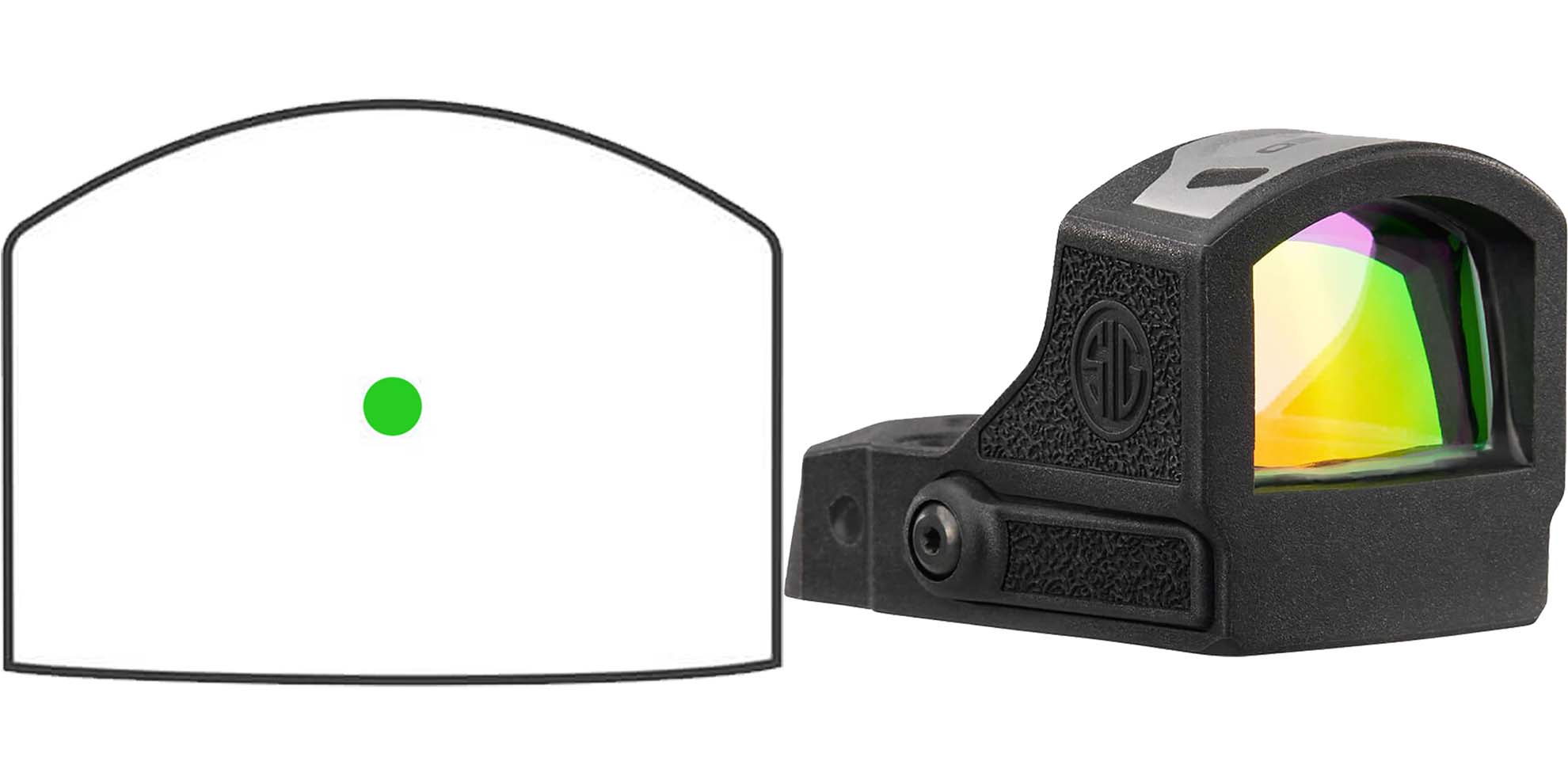 Sig Sauer ROMEO-RS 24mm 3 MOA Green Dot Reflex Sight