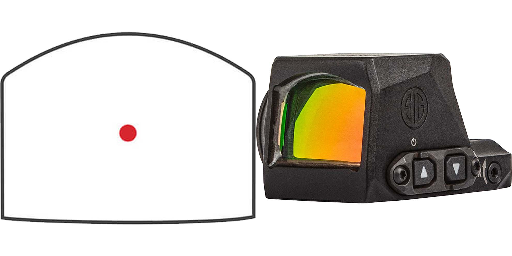 Sig Sauer Romeo-X Compact 3 MOA Red Dot Reflex Sight with Co-Witness Height