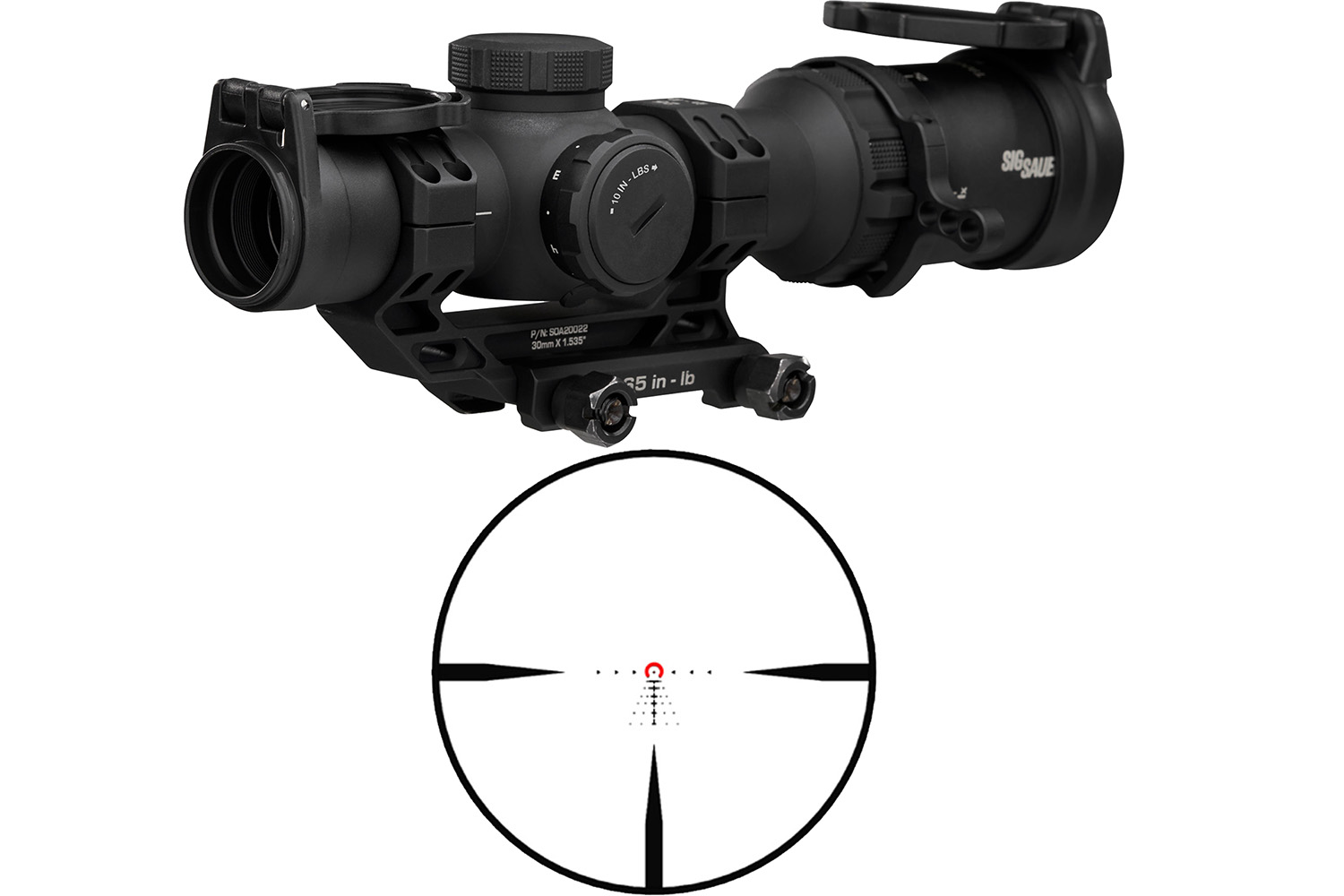 Sig Sauer Tango-MSR Compact 1-6x24mm Rifle Scope