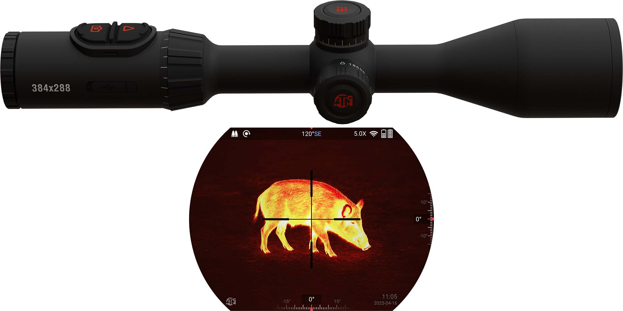 ATN ThOR 6 Elite Thermal Scope 3.5-28x 35mm