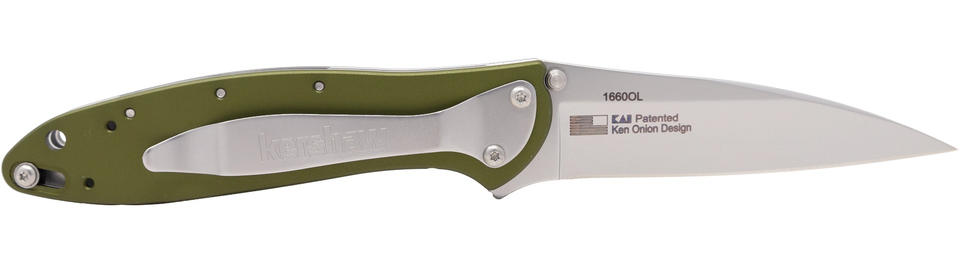 Kershaw Leek Olive