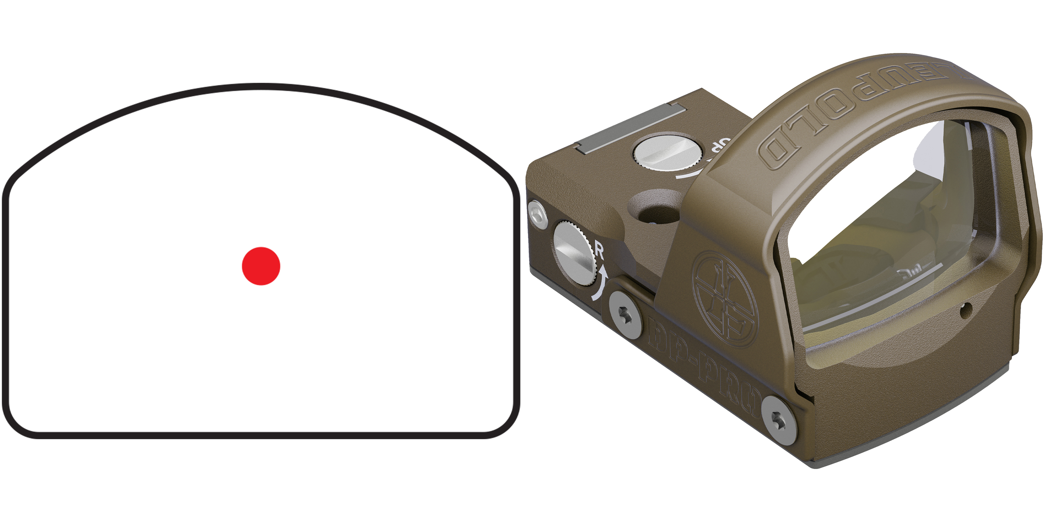 Leupold DeltaPoint Pro Flat Dark Earth 6 MOA Red Dot