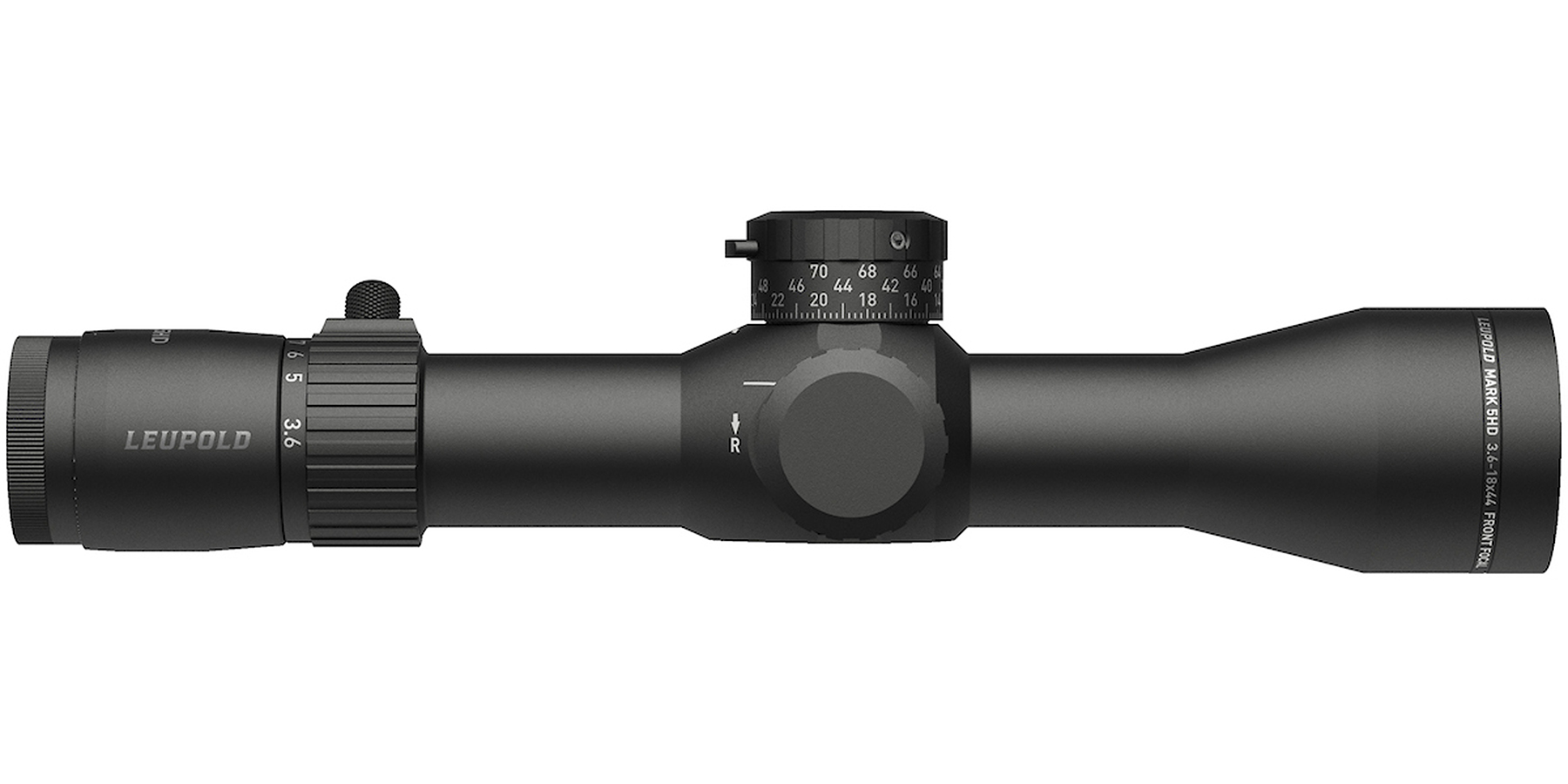 Leupold Mark 5HD 3.6-18x44mm Rifle Scope, 35mm Tube, FFP PR2-MOA Reticle