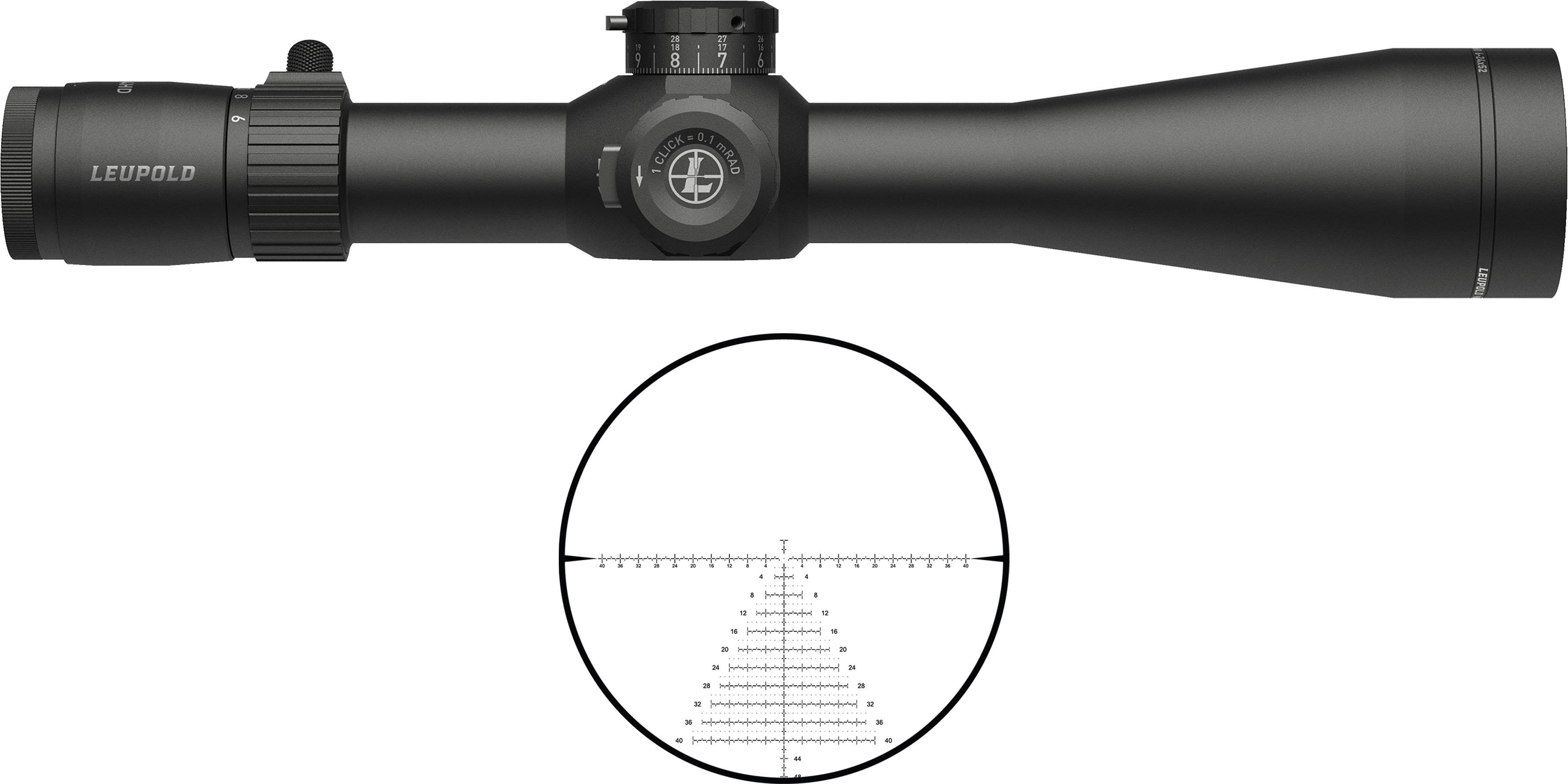 Leupold Mark 4HD 6-24x52mm FFP Rifle Scope