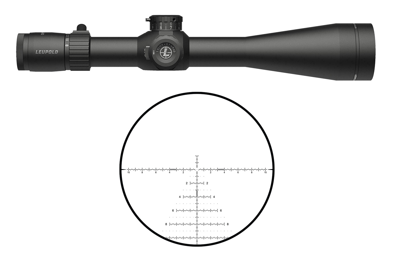 Leupold Mark 4HD 8-32x56mm FFP Tactical Rifle Scope