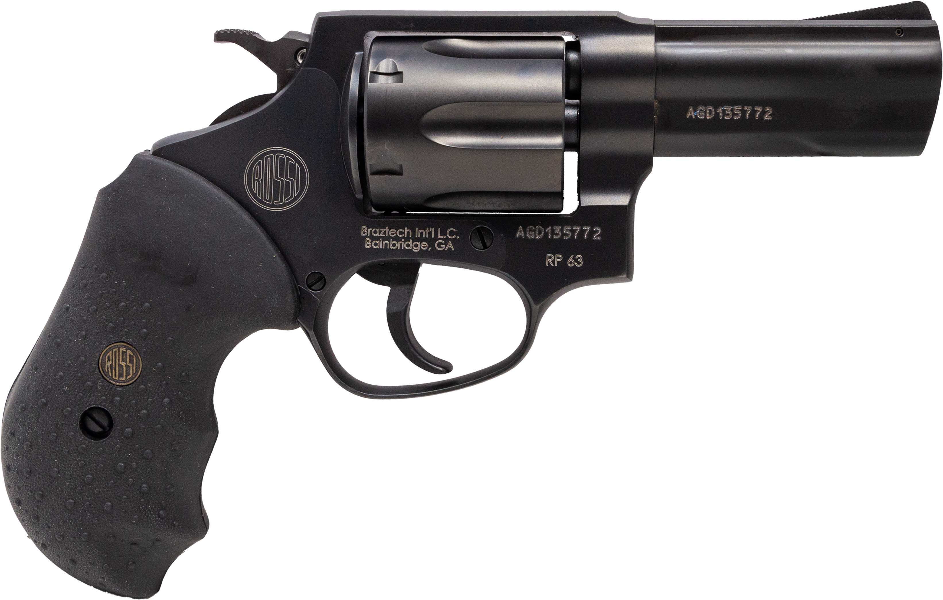 Rossi RP63 357 Mag 3" Barrel 6rd Black Revolver