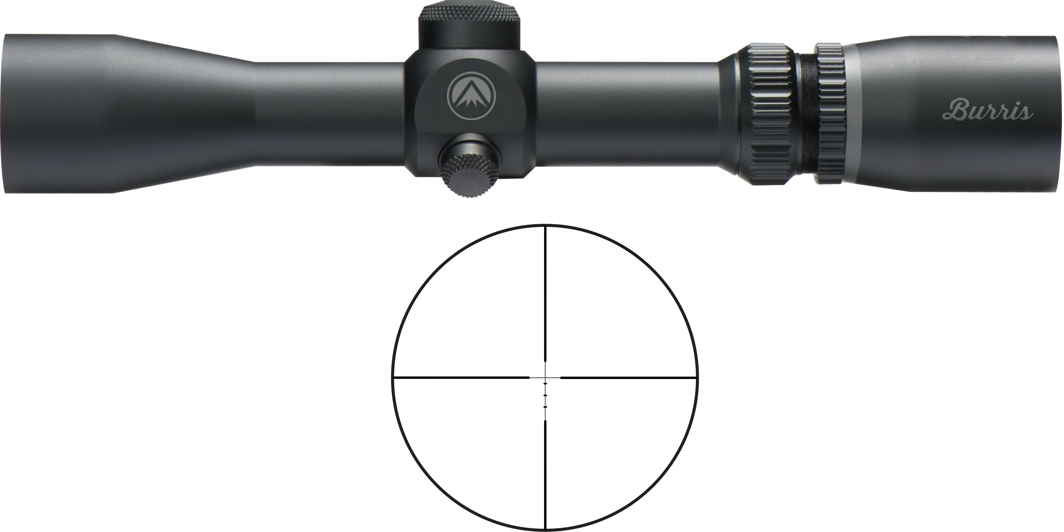 Burris Handgun Scope 2-7x32mm Ballistic Plex Matte