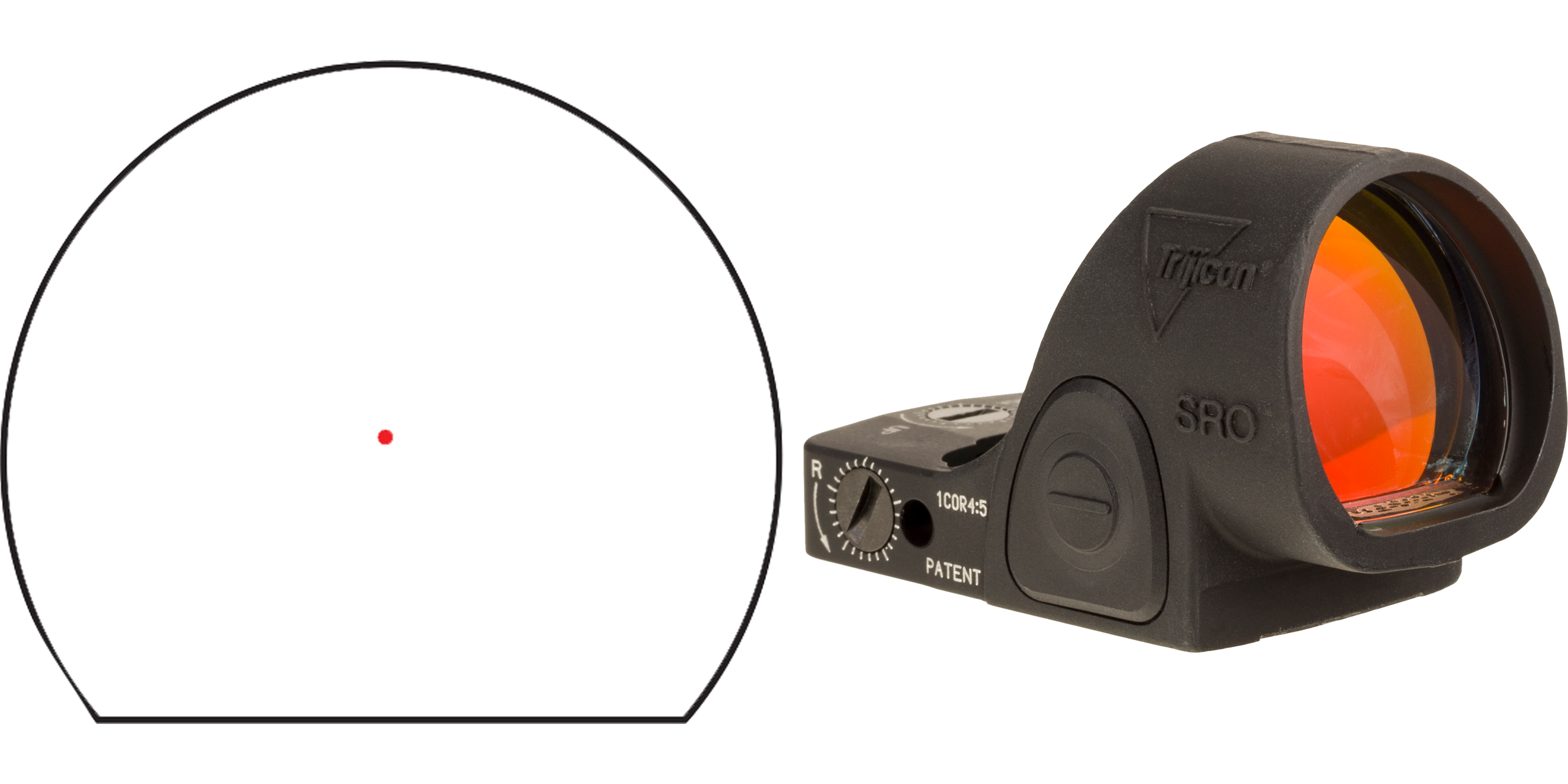 Trijicon SRO 2.5 MOA Red Dot Sight