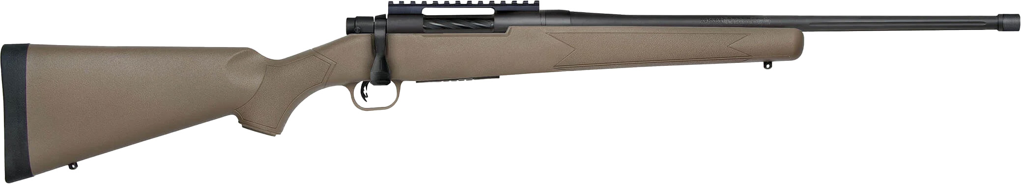 Mossberg Patriot Predator Rifle .450 Bushmaster 4rd Magazine 20" Threaded Barrel FDE