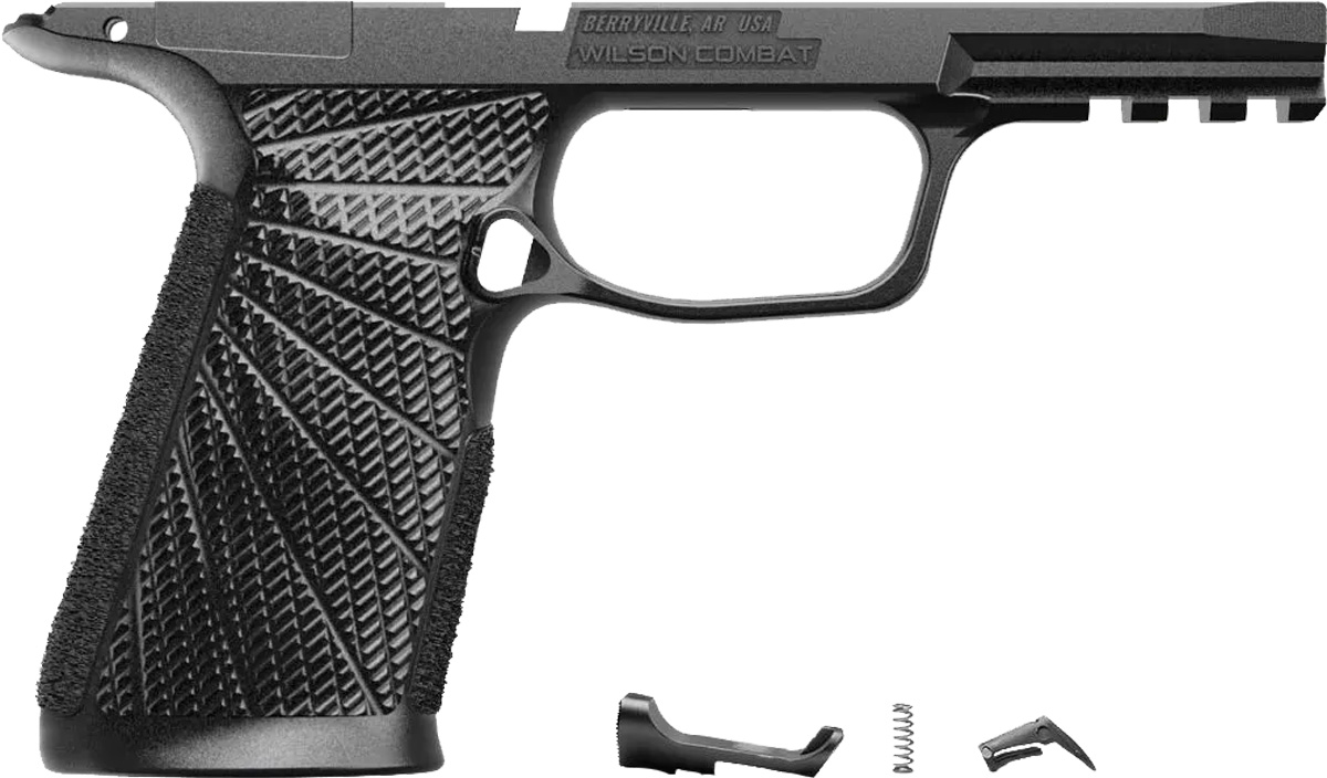 Wilson Combat P365 X-Macro Grip Module, 1913 Rail, Black