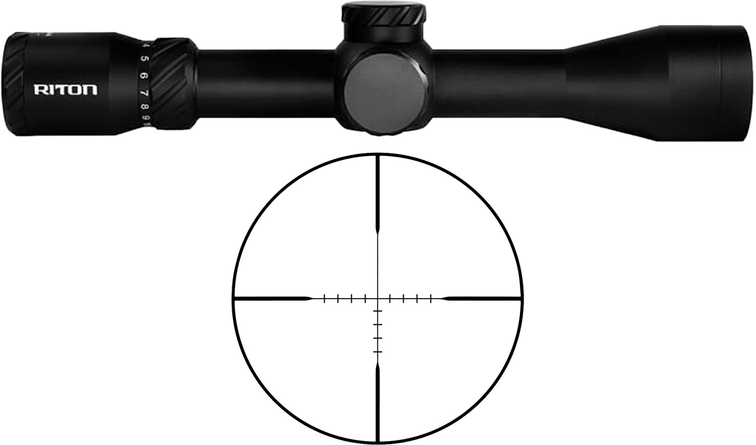 Riton Optics 3 Primal 3-15x44mm 30mm Tube XRP Reticle Matte Black - image 5 of 6